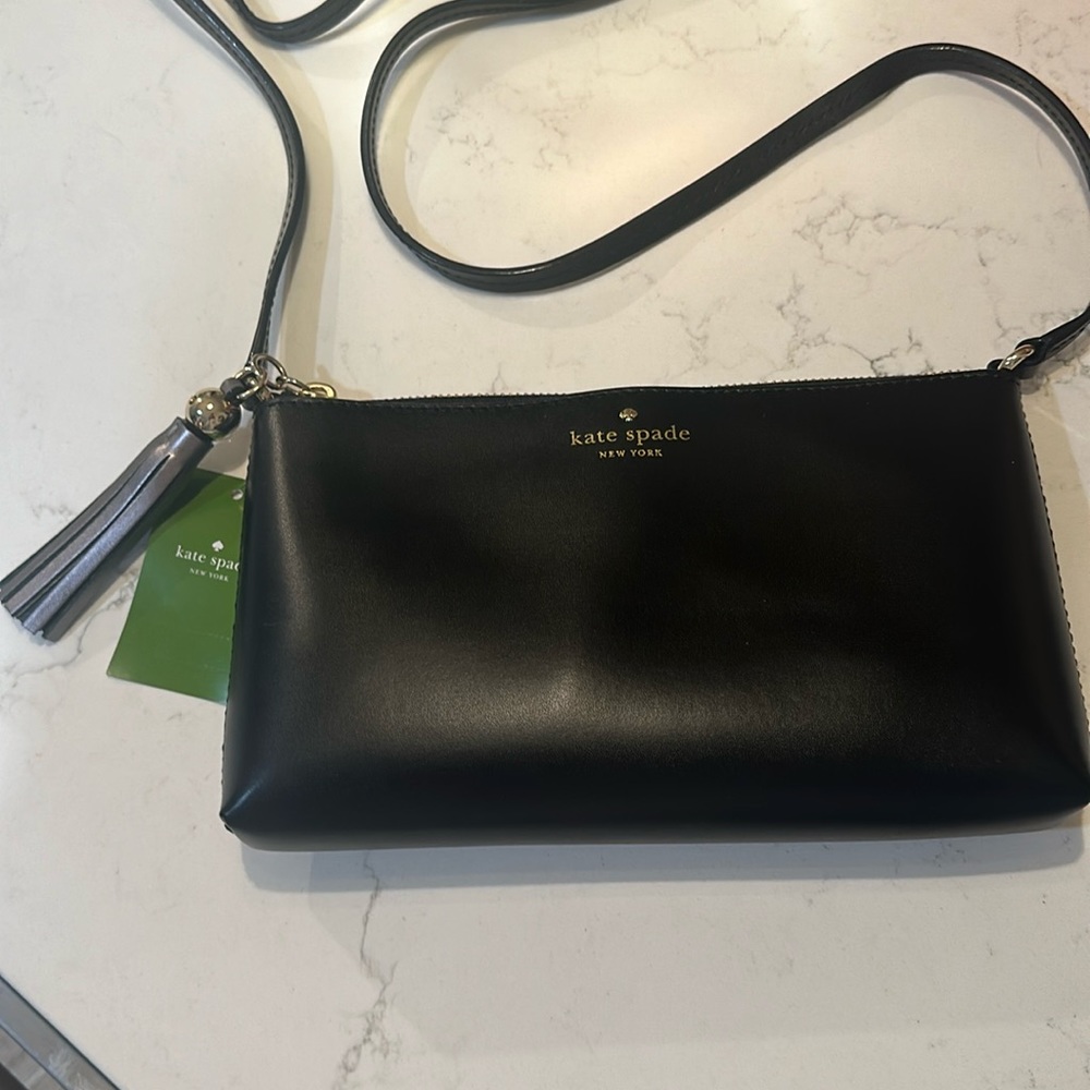 Kate Spade black crossbody purse